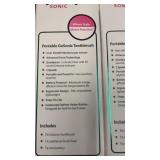 Set of 2 GoSonic Sonic Toothbrushes with Dupont Nylon Bristles