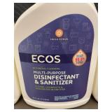 Set of 3 ECOS Multi-Purpose Disinfectant & Sanitizer - Fresh Citrus Scent