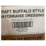 AK 1 - Kraft Buffalo Style Mayonnaise Dressing - Set of 8 Bottles (12 fl oz each)