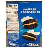 DE 2 - Set of 3 Oreo Cakesters Peanut Butter Flavor Packs - Soft-Baked Snack Cakes