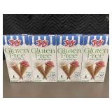 Joy Gluten Free Sugar Cones - Pack of 4 Boxes (12 Cones Each)