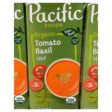 2 bck - Set of 4 Organic Pacific Foods Tomato Basil Soup - 32 fl oz Each