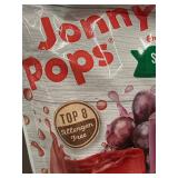 2 fnt - Jonny Pops Organic Freezer Pops (24 Count) - Cherry, Grape, Fruit Punch Flavors