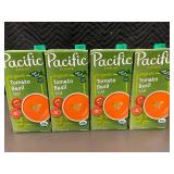 2 bck - Set of 4 Organic Pacific Foods Tomato Basil Soup - 32 fl oz Each