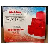 LA 1 - My T Fine Watermelon Gelatin Dessert Mix - 12 Pack