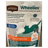 Set of 6 Rachael Ray Nutrish Wheelies Crunchy Cat Treats - Salmon Flavor