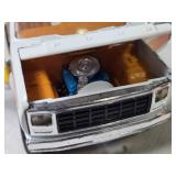 Vintage Ford Pickup Truck Diecast Model with Opening Hood and Doors by Ertl