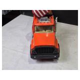 Vintage Nylint Tow Truck with Flag and Working Features