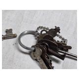 Vintage Collection of Antique Keys