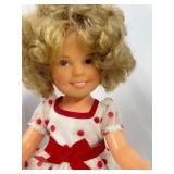 Shirley Temple Doll 1972 by Ideal, Shirly Temple as Heidi by Danbury Mint and Collectors Plate