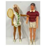 1974 Kenner "Dusty" Doll and 1974-75 Free Moving Ken Doll