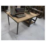 Work Bench w/Drill Press, Planer, Jointer