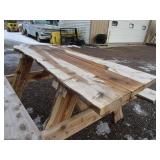 Live Edge Picnic Table