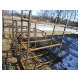 Lot of Square Tubing Shipping Crates