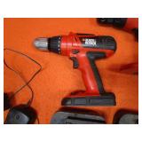 Black & Decker 18v Drills, Batteries, Charger