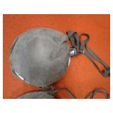 Vintage Canvas Water Bag, Canteens, Canvas Bag