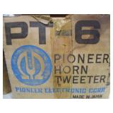 (New) Pioneer PT-6 Horn Tweeter Speakers