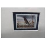 DUCKS UNLIMITED SIGNED / NUMBERED / PRINT & STAMP