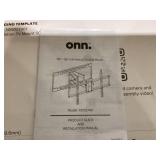 Onn. Full Motion TV Wall Mount for 50" to 86" TVs, up to 15° Tilting