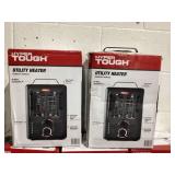 LOT OF 5 Hyper Tough 1500W Milkhouse Utility Heater