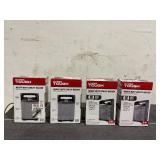 LOT OF 4 Hyper Tough 1500W Heavy Duty Utility Heater