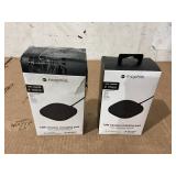 LOT OF 2 Mophie Universal - Wireless charging pad + AC power adapter - 15 Watt