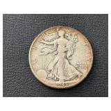 1945 Walking Liberty Half Dollar