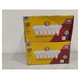 2 NEW ACE 6PACK LED DIMMABLE LIGHT BULBS