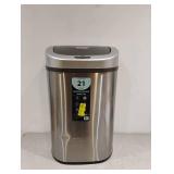 NEW NINESTARS 21 GALLON MOTION SENSOR TRASH CAN