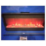 50" Electric Fireplace with Wall Mount