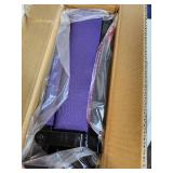 Grandstand Comfort Seats by Flash with Ultra-Padded Seat - Dark Purple, 18 X 18 X 14 in.