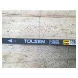 Lot of 3 - 10 Piece Tolsen Hacksaw Blades Model # 30061