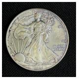 2009 Walking Liberty One Dollar 1 oz. Fine Silver (90%) Coin VG