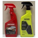 Mothers | (1) Mothers California Gold - Spray Wax & (1) Mothers Ultimate Hybrid Bead Booster Ceramic Detailer