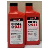 (2) Power Service Diesel 911|  For Winter Emergencies - Treats Up To 100 Gallons