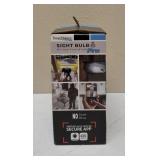 Sight Bulb Pro | ** NEW** (1) WiFi Smart Camera & Light / 650 - 700 Lumen / Microphone & Speake