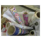 (F-1) Assorted Rolls of Gift Wrappi...