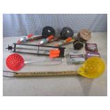 (BS) Assorted Ice Fishing Gear and ...