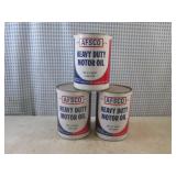 (BSB) 3 Vintage Cans of Afsco Heavy...