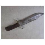 (CNTR) Vintage 15" Knife Wood Handl...