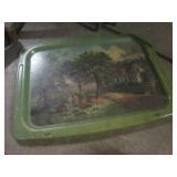 (EW7) Vintage TV Trays - 3 Tops / 2...