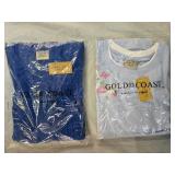 Lot of 2 Gold Coast 100% Cotton Shirts with Size XXL and XL