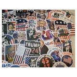 50 Total Brand New Trump Stickers *P