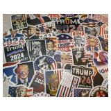 50 Total Brand New Trump Stickers *P