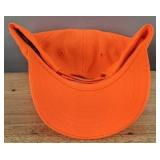 72 Brand New Advantage Series Ltd. Velcro Back Safety Orange Hats Youth *A