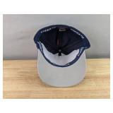 12 Brand New Yupoong Red and Navy/Silver Hats L/XL *A