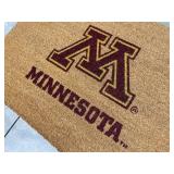 Brand New LOGO NCAA University of Minnesota Golden Gophers 23" x 35" College Outdoor Mat Rug *N