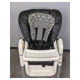 Graco Tablefit High Chair in Black and White Rittenhouse Pattern *N