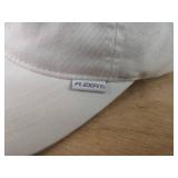 12 Brand New Yupoong White Hats L/XL *A