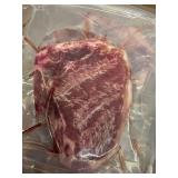 Frozen Beef Strip Loin Steaks - Bone In,Appox 7lbs Box